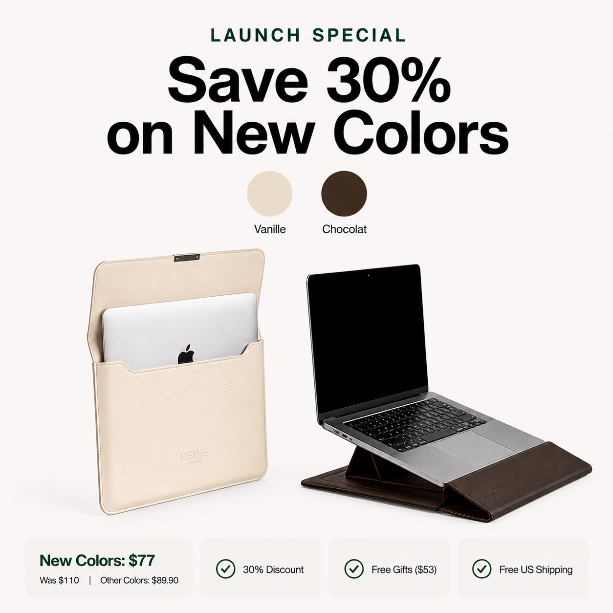 ERGO SLEEVE™ 4 in 1 Ergonomic Workstation Set