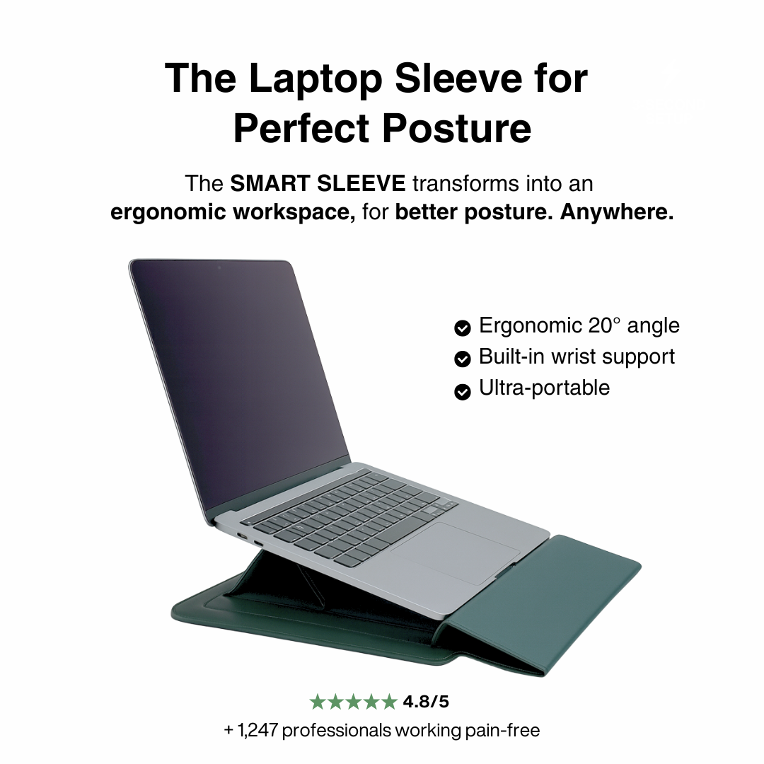 SMART SLEEVE® – 4-in-1 Ergonomic Workstation Set