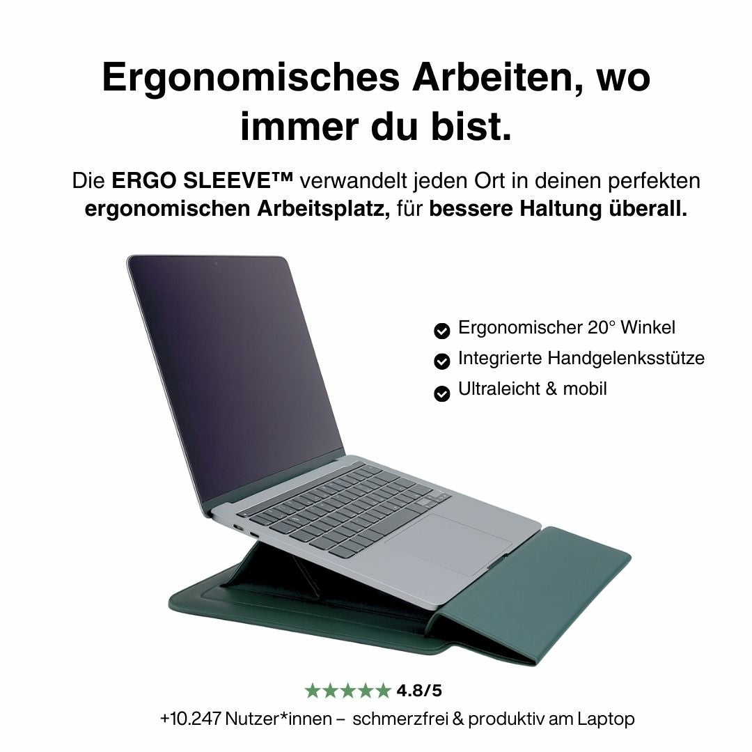 ERGO SLEEVE™ – 4-in-1 Ergonomisches Workstation-Set