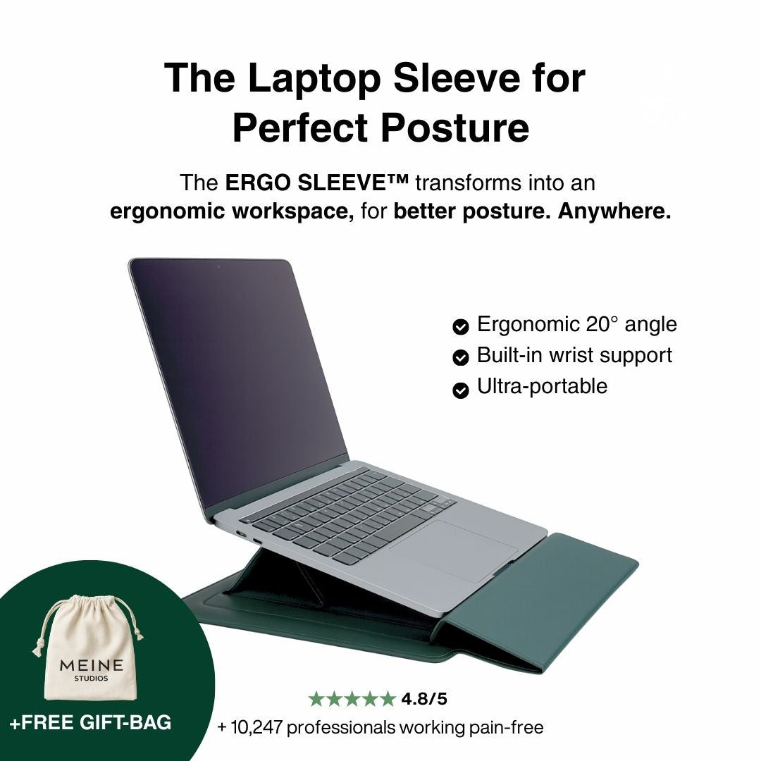 ERGO SLEEVE™ – 4-in-1 Ergonomic Workstation Set