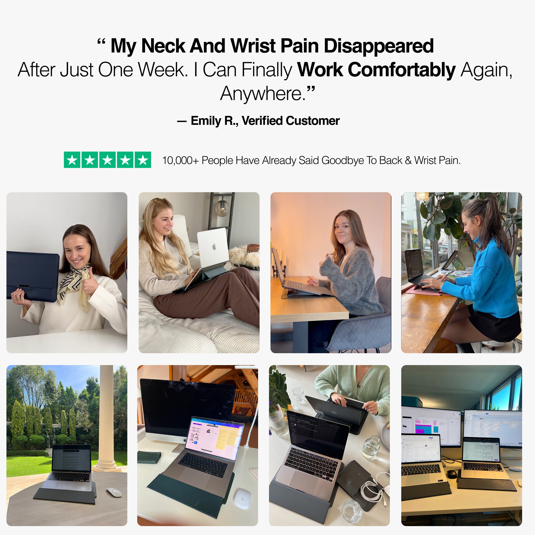 ERGO SLEEVE™ 4 in 1 Ergonomic Workstation Set