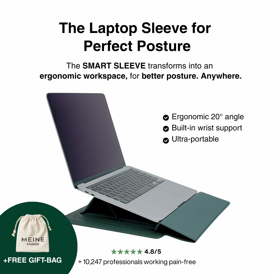 SMART SLEEVE – 4-in-1 Ergonomic Workstation Set